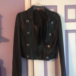 Leather jacket